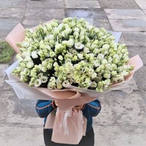 Kemer Çiçekçi - 55 Adet Pembe Gül Buketi